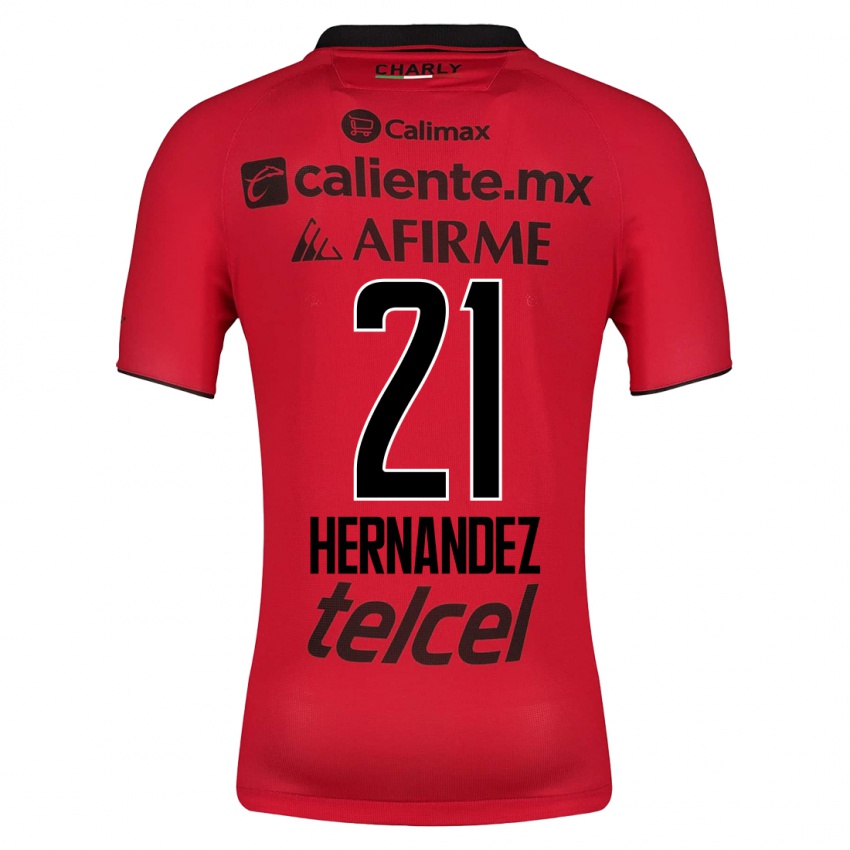 Hombre Camiseta Inglis Hernandez #21 Rojo 1ª Equipación 2023/24 La Camisa Argentina