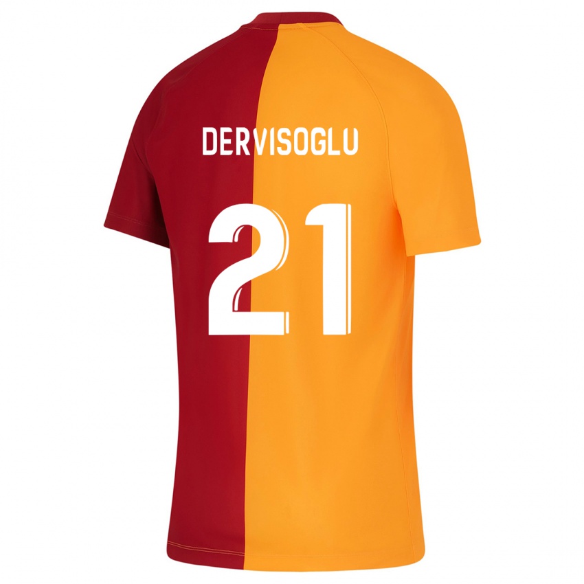 Hombre Camiseta Halil Dervişoğlu #21 Naranja 1ª Equipación 2023/24 La Camisa Argentina
