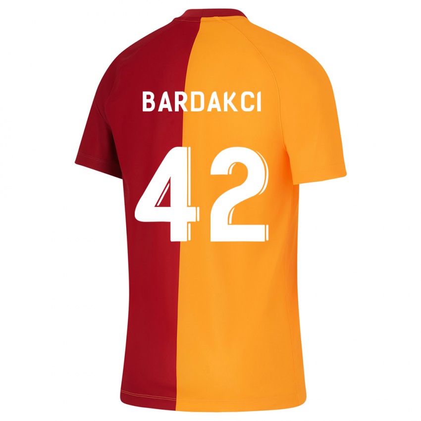 Hombre Camiseta Abdülkerim Bardakcı #42 Naranja 1ª Equipación 2023/24 La Camisa Argentina