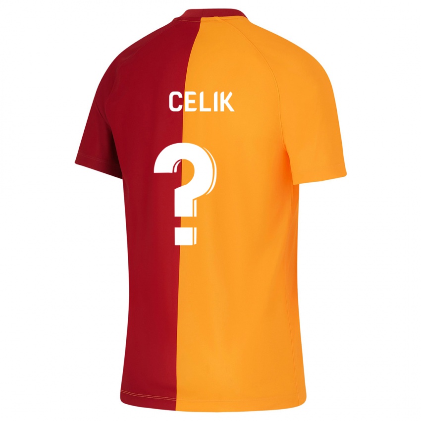 Hombre Camiseta Berke Celik #0 Naranja 1ª Equipación 2023/24 La Camisa Argentina