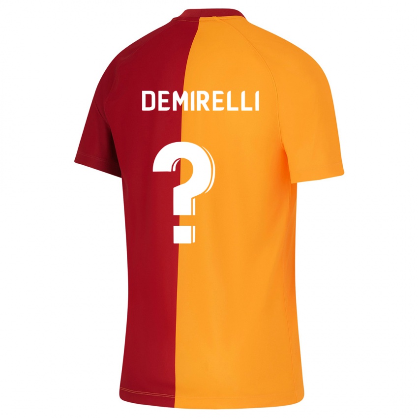 Hombre Camiseta Ahmet Demirelli #0 Naranja 1ª Equipación 2023/24 La Camisa Argentina