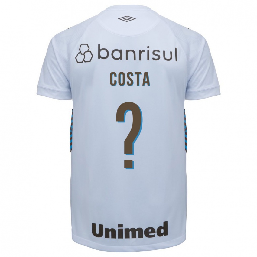 Hombre Camiseta Wesley Costa #0 Blanco 2ª Equipación 2023/24 La Camisa Argentina