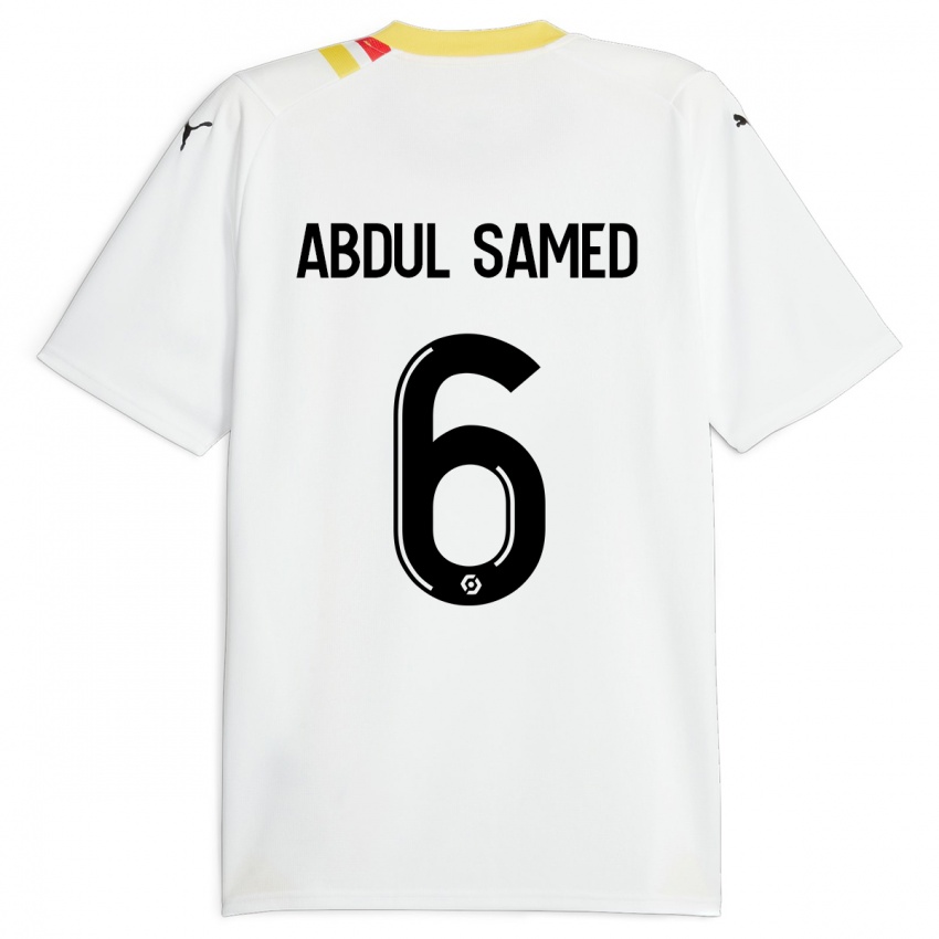 Hombre Camiseta Salis Abdul Samed #6 Negro 2ª Equipación 2023/24 La Camisa Argentina