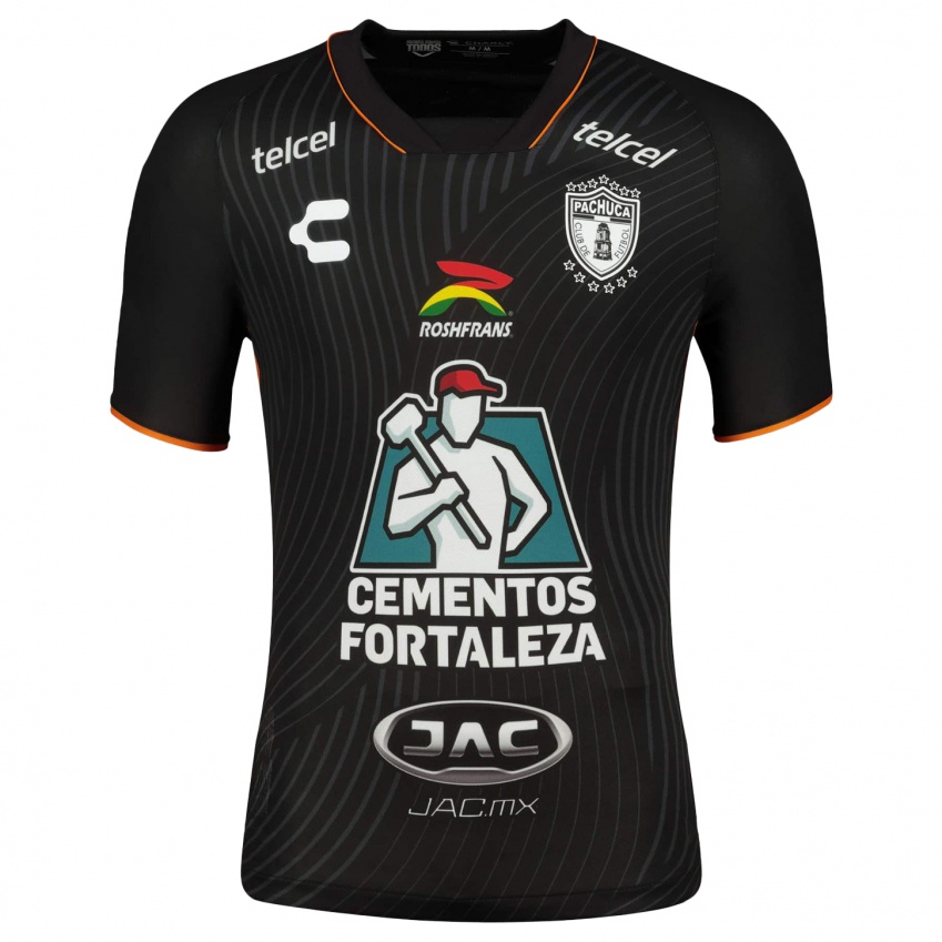 Hombre Camiseta José Saldívar #186 Negro 2ª Equipación 2023/24 La Camisa Argentina