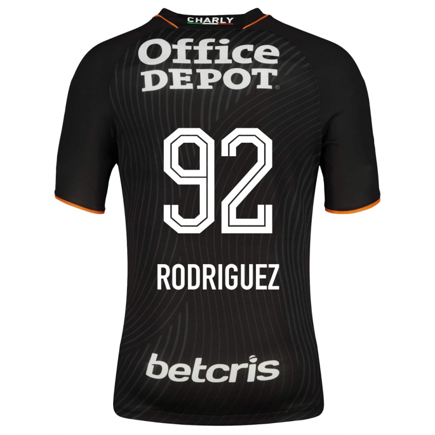 Hombre Camiseta Sergio Rodríguez #92 Negro 2ª Equipación 2023/24 La Camisa Argentina