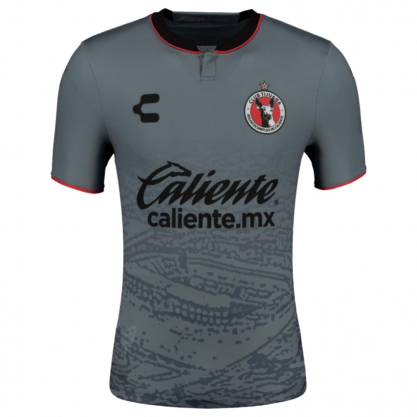 Hombre Camiseta Daniel Vega #184 Gris 2ª Equipación 2023/24 La Camisa Argentina