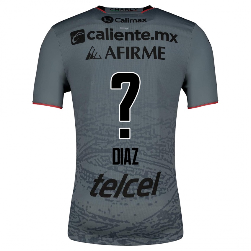 Hombre Camiseta Benny Diaz #0 Gris 2ª Equipación 2023/24 La Camisa Argentina