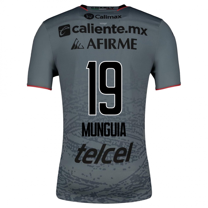 Hombre Camiseta Mariana Munguia #19 Gris 2ª Equipación 2023/24 La Camisa Argentina