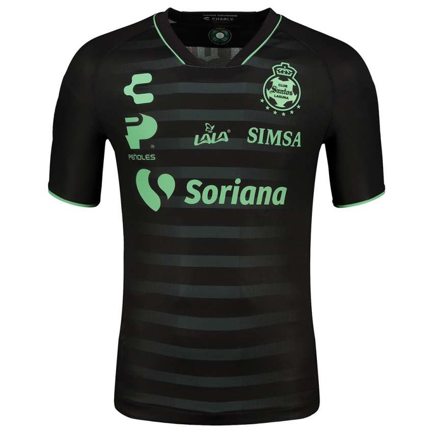 Hombre Camiseta Iker Banda #189 Negro 2ª Equipación 2023/24 La Camisa Argentina
