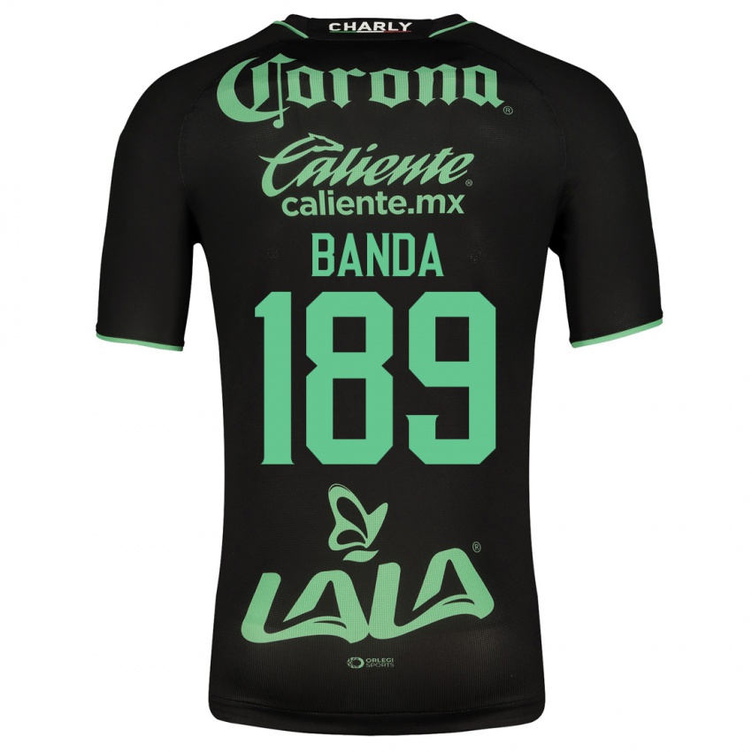 Hombre Camiseta Iker Banda #189 Negro 2ª Equipación 2023/24 La Camisa Argentina