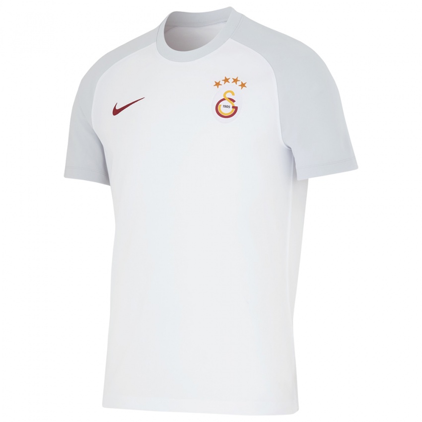Hombre Camiseta İsmigül Yalçıner #10 Blanco 2ª Equipación 2023/24 La Camisa Argentina
