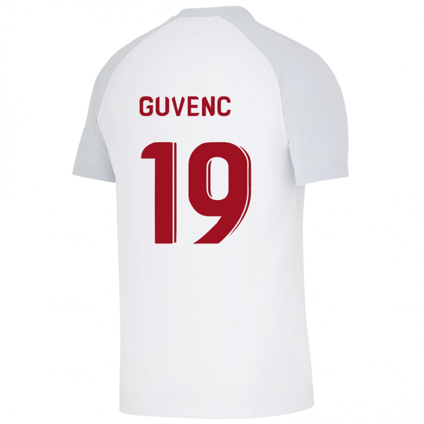 Hombre Camiseta Günay Güvenç #19 Blanco 2ª Equipación 2023/24 La Camisa Argentina