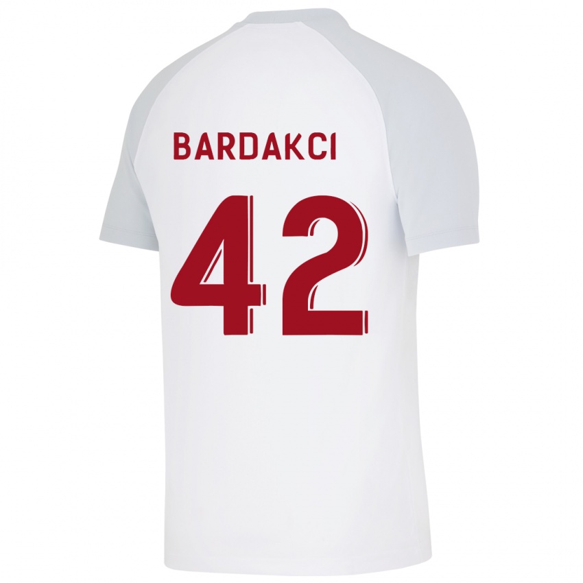 Hombre Camiseta Abdülkerim Bardakcı #42 Blanco 2ª Equipación 2023/24 La Camisa Argentina