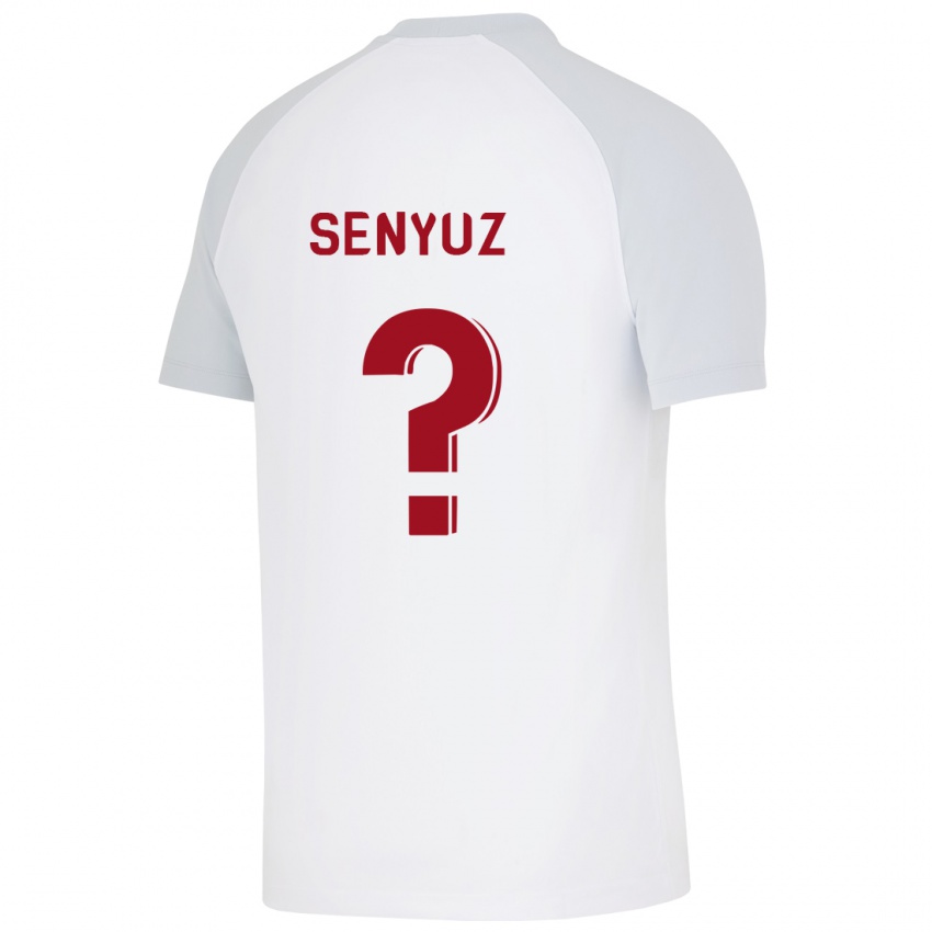 Hombre Camiseta Kerem Senyüz #0 Blanco 2ª Equipación 2023/24 La Camisa Argentina