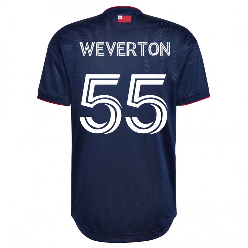 Mujer Camiseta Weverton #55 Armada 1ª Equipación 2023/24 La Camisa Argentina