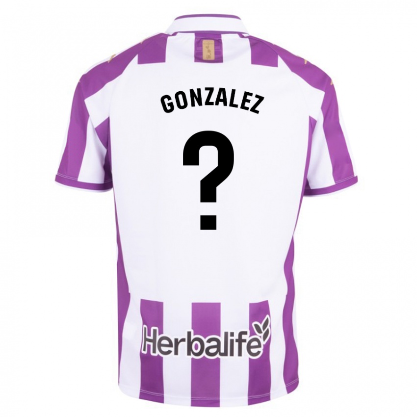 Mujer Camiseta Santi González #0 Morado 1ª Equipación 2023/24 La Camisa Argentina