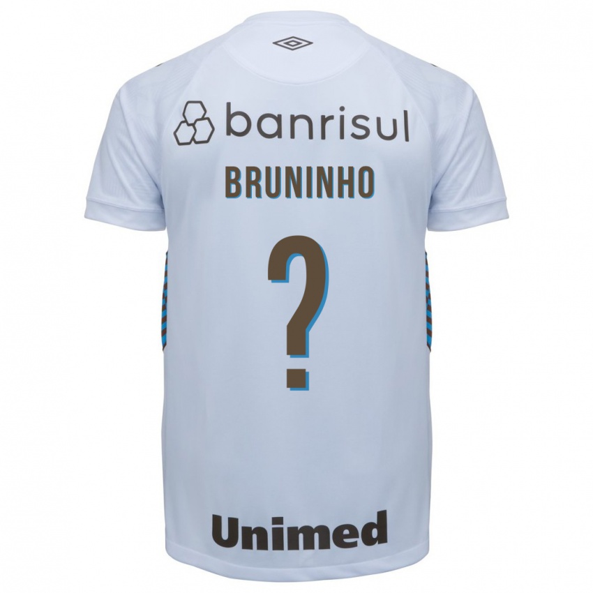 Mujer Camiseta Bruninho #0 Blanco 2ª Equipación 2023/24 La Camisa Argentina