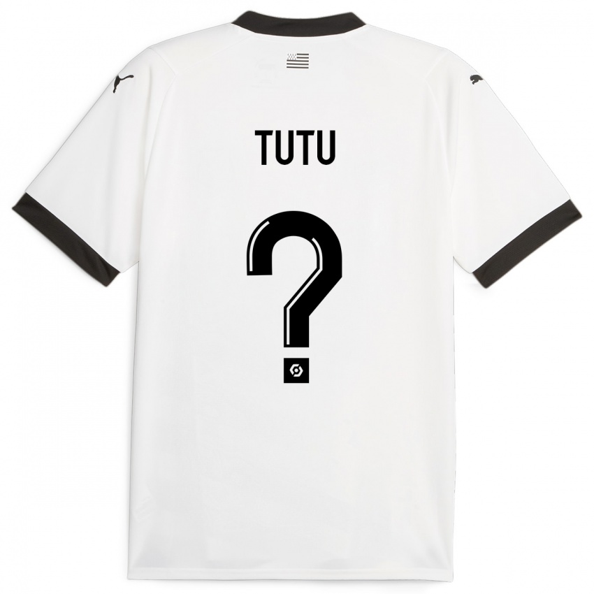 Mujer Camiseta Gabriel Tutu #0 Blanco 2ª Equipación 2023/24 La Camisa Argentina