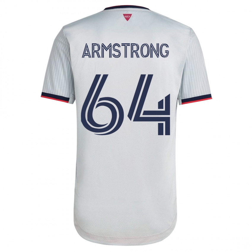 Mujer Camiseta Dida Armstrong #64 Blanco 2ª Equipación 2023/24 La Camisa Argentina