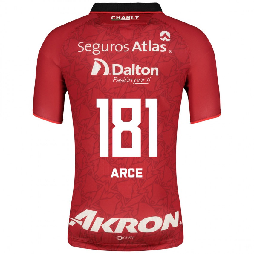 Mujer Camiseta Edson Arce #181 Rojo 2ª Equipación 2023/24 La Camisa Argentina