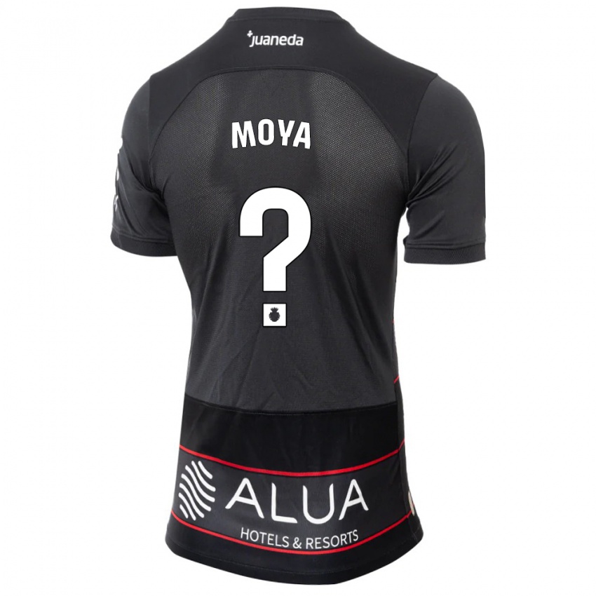 Mujer Camiseta Pablo Moyá #0 Negro 2ª Equipación 2023/24 La Camisa Argentina