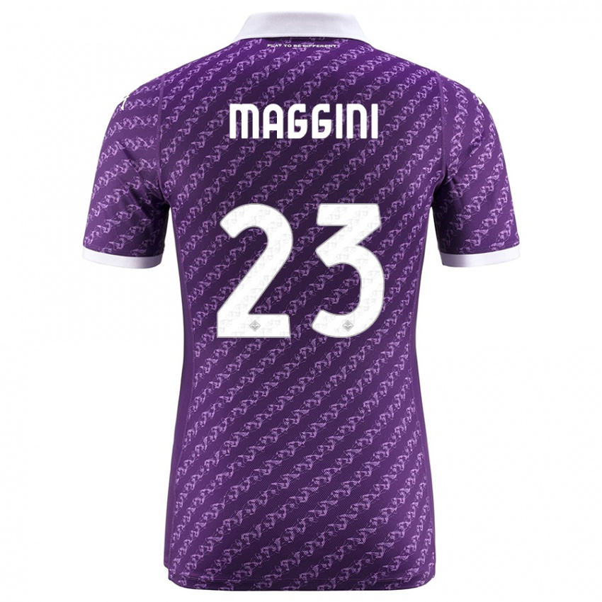 Niño Camiseta Filippo Maggini #23 Violeta 1ª Equipación 2023/24 La Camisa Argentina