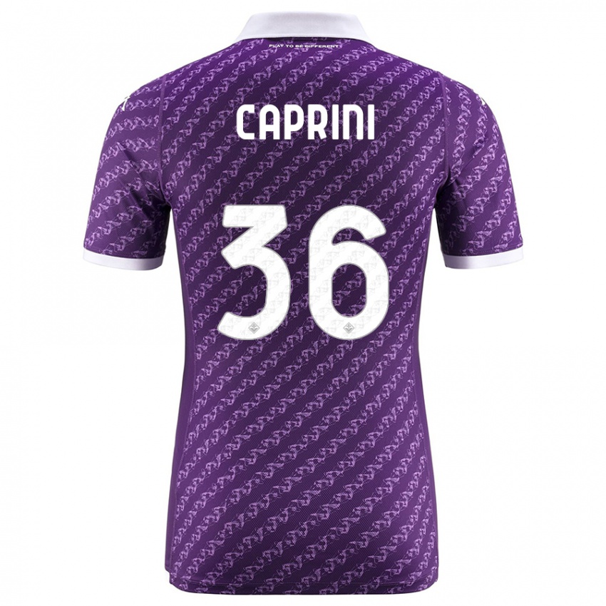 Niño Camiseta Maat Daniel Caprini #36 Violeta 1ª Equipación 2023/24 La Camisa Argentina