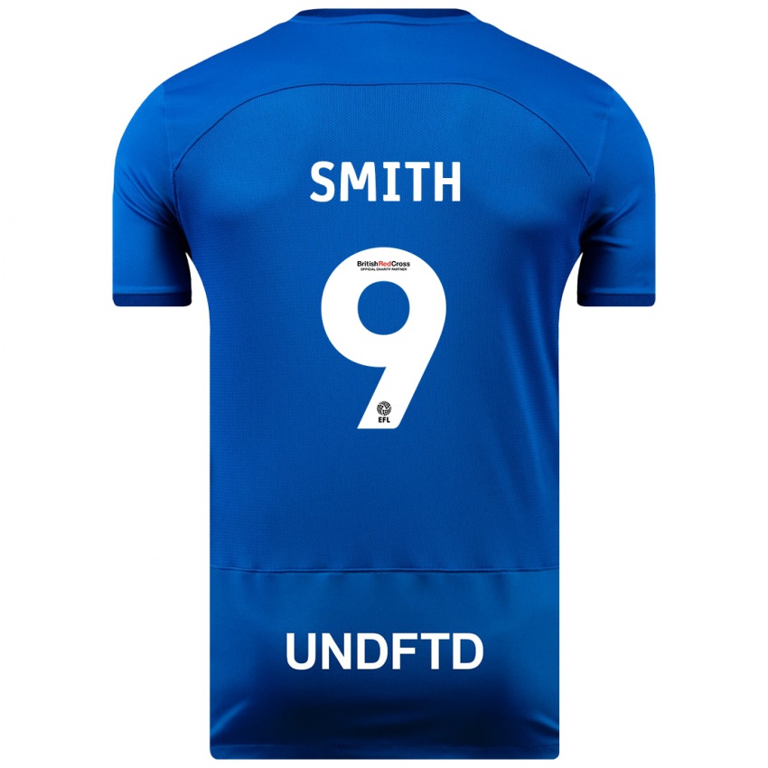 Niño Camiseta Libby Smith #9 Azul 1ª Equipación 2023/24 La Camisa Argentina