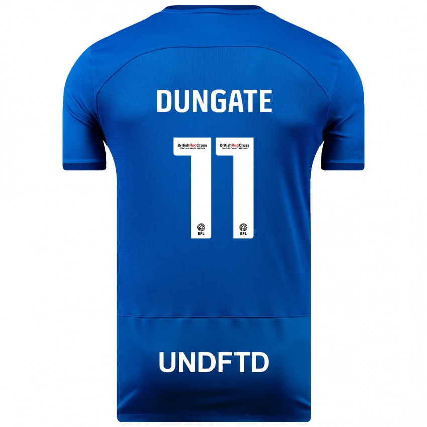 Niño Camiseta Katie Dungate #11 Azul 1ª Equipación 2023/24 La Camisa Argentina