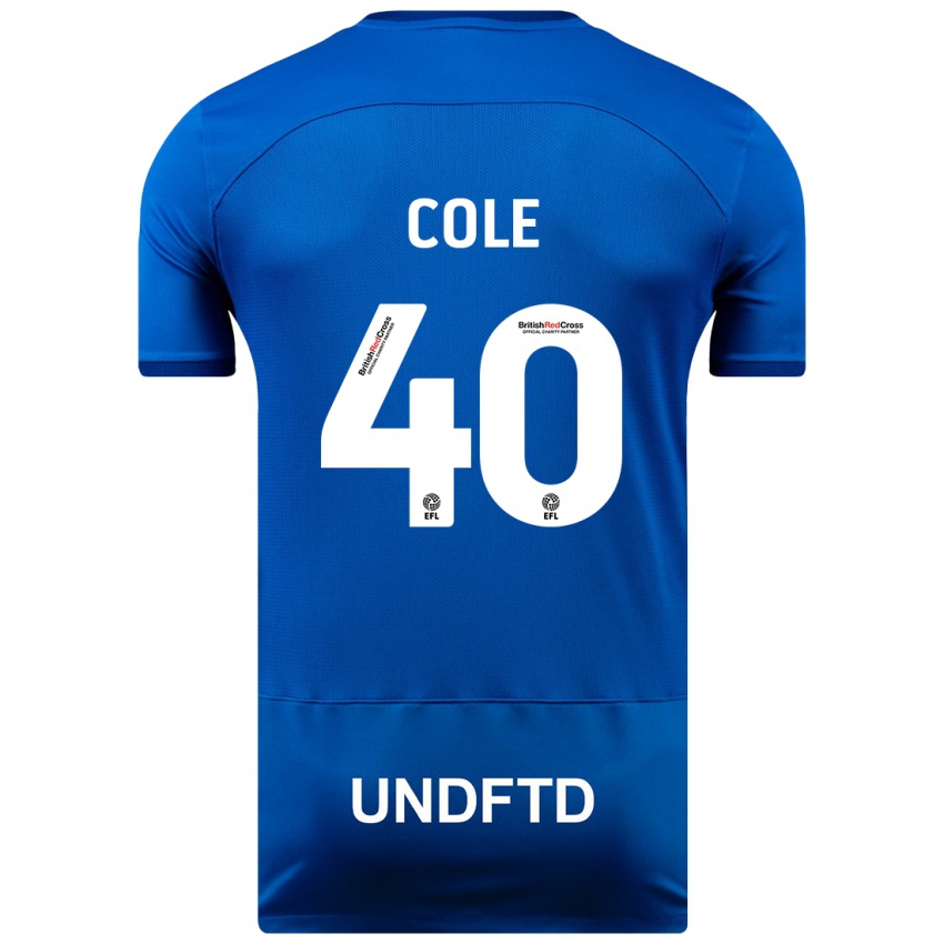 Niño Camiseta Delphi Cole #40 Azul 1ª Equipación 2023/24 La Camisa Argentina
