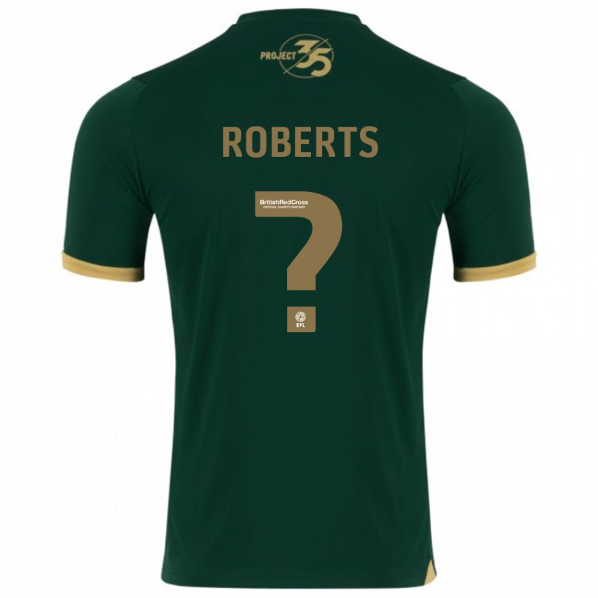 Niño Camiseta Caleb Roberts #0 Verde 1ª Equipación 2023/24 La Camisa Argentina