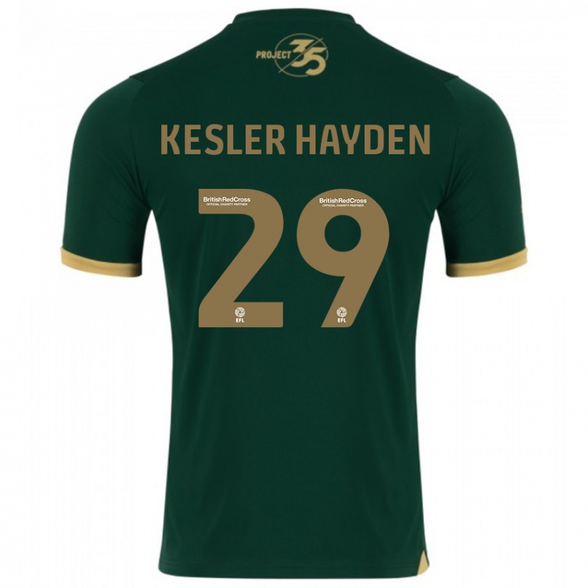 Niño Camiseta Kaine Kesler-Hayden #29 Verde 1ª Equipación 2023/24 La Camisa Argentina