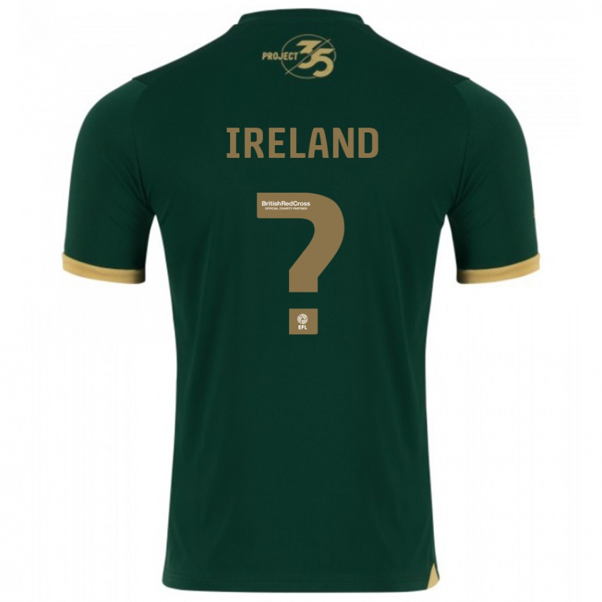 Niño Camiseta Jensen Ireland #0 Verde 1ª Equipación 2023/24 La Camisa Argentina