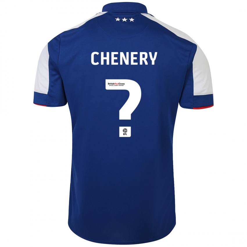 Niño Camiseta George Chenery #0 Azul 1ª Equipación 2023/24 La Camisa Argentina