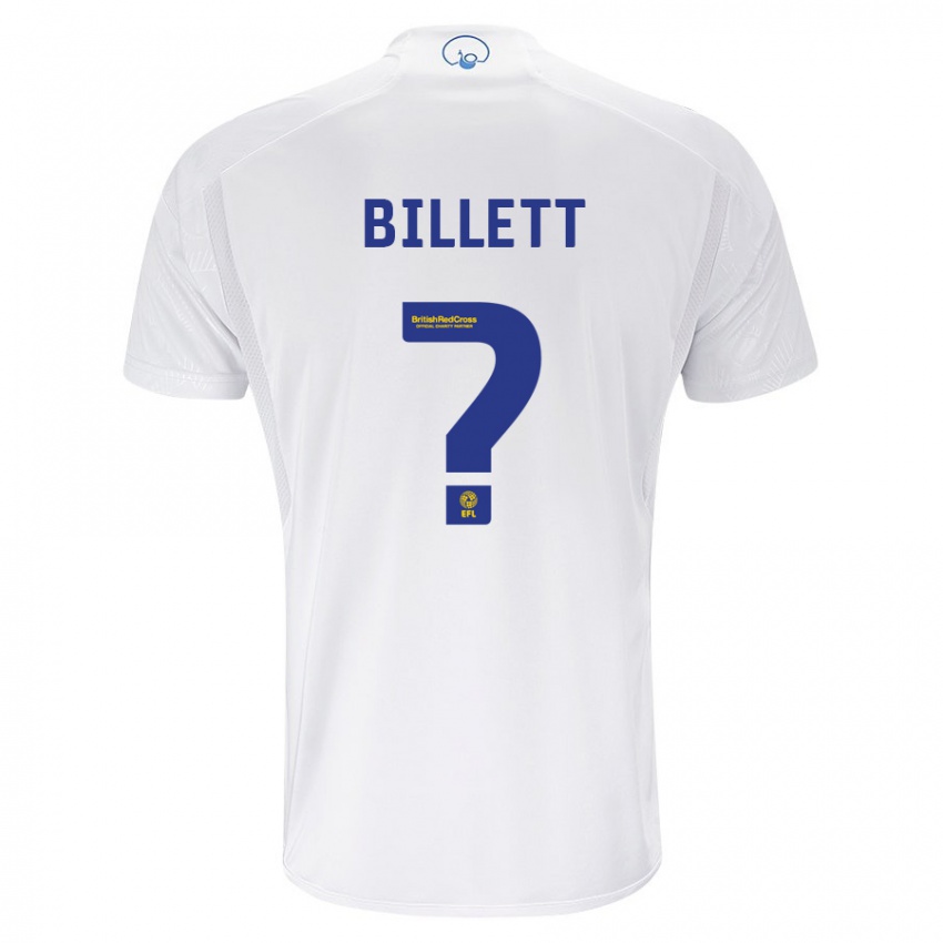 Niño Camiseta Joe Billett #0 Blanco 1ª Equipación 2023/24 La Camisa Argentina