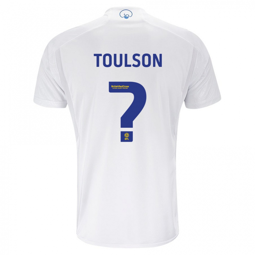 Niño Camiseta Daniel Toulson #0 Blanco 1ª Equipación 2023/24 La Camisa Argentina