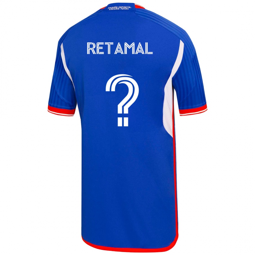 Niño Camiseta David Retamal #0 Azul 1ª Equipación 2023/24 La Camisa Argentina