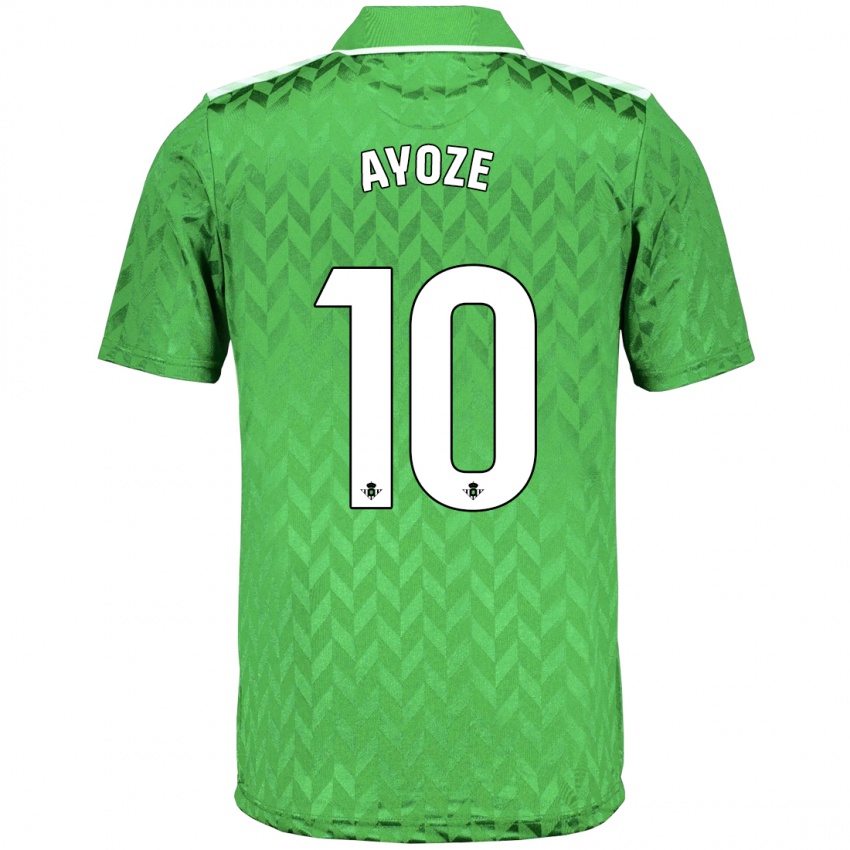 Niño Camiseta Ayoze Pérez #10 Verde 2ª Equipación 2023/24 La Camisa Argentina