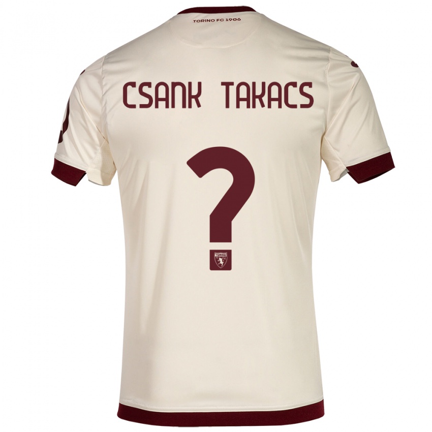 Niño Camiseta Kristóf Csánk-Takács #0 Champán 2ª Equipación 2023/24 La Camisa Argentina