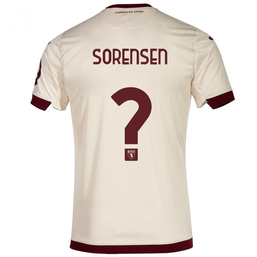 Niño Camiseta Ben Sørensen #0 Champán 2ª Equipación 2023/24 La Camisa Argentina