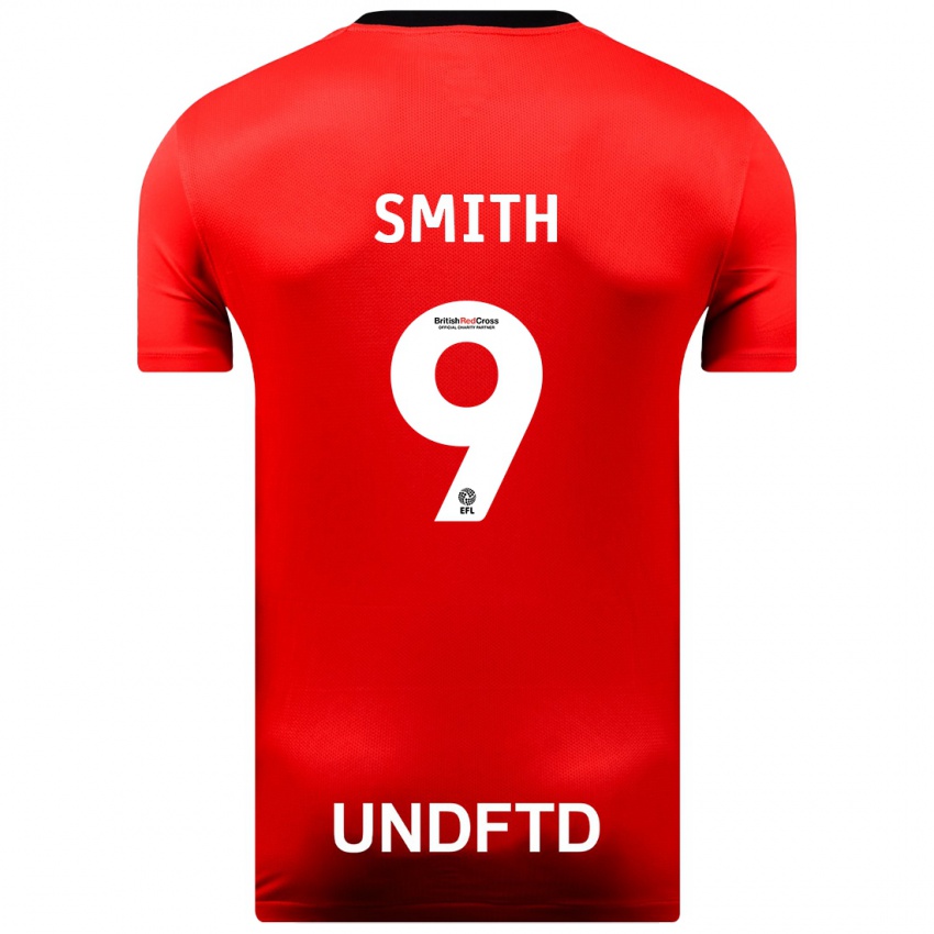Niño Camiseta Libby Smith #9 Rojo 2ª Equipación 2023/24 La Camisa Argentina