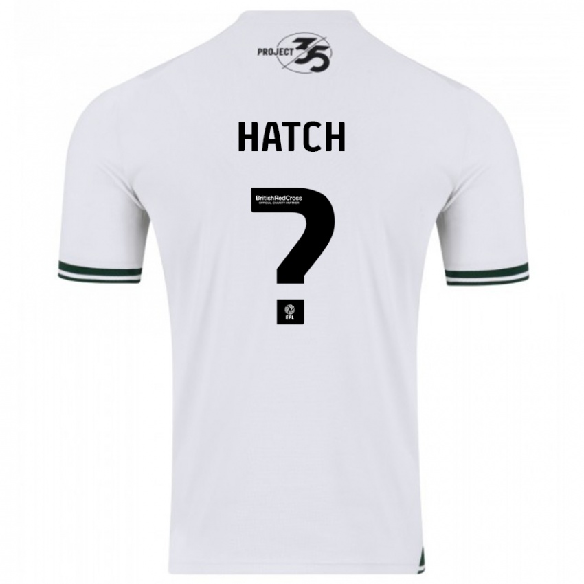Niño Camiseta Joseph Hatch #0 Blanco 2ª Equipación 2023/24 La Camisa Argentina