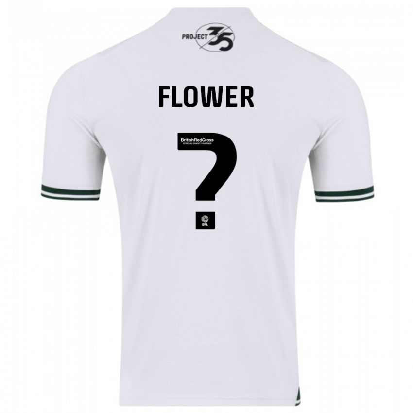 Niño Camiseta Jack Flower #0 Blanco 2ª Equipación 2023/24 La Camisa Argentina