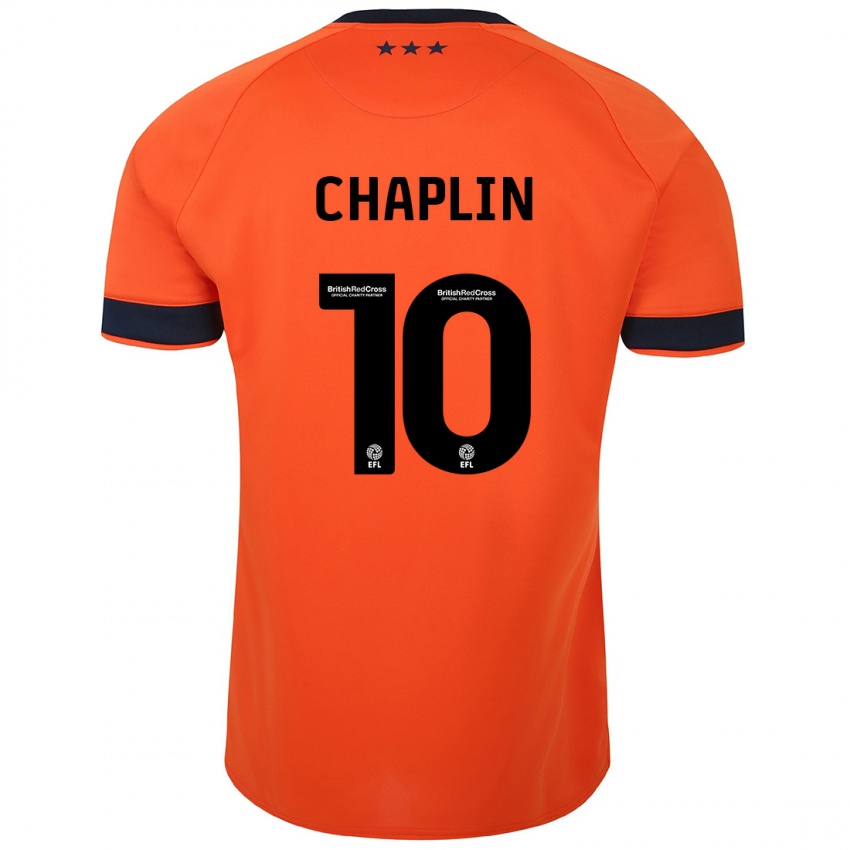 Niño Camiseta Conor Chaplin #10 Naranja 2ª Equipación 2023/24 La Camisa Argentina