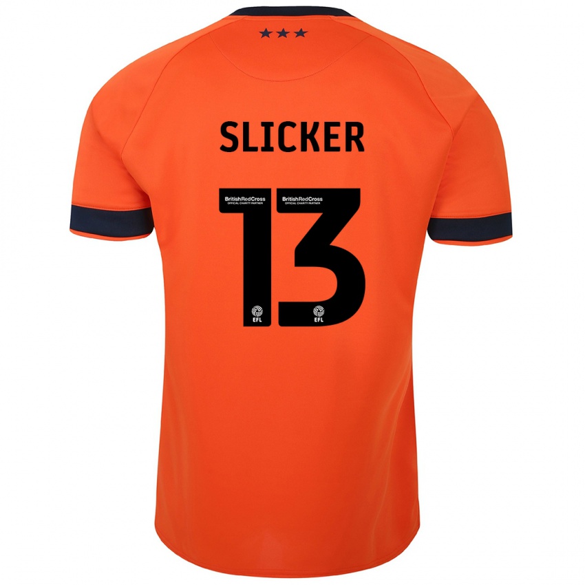 Niño Camiseta Cieran Slicker #13 Naranja 2ª Equipación 2023/24 La Camisa Argentina