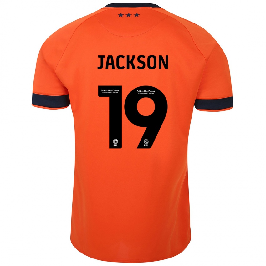 Niño Camiseta Kayden Jackson #19 Naranja 2ª Equipación 2023/24 La Camisa Argentina