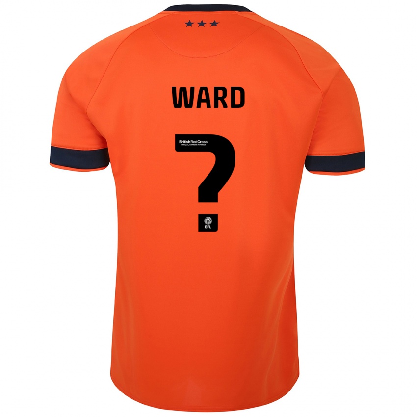 Niño Camiseta Matt Ward #0 Naranja 2ª Equipación 2023/24 La Camisa Argentina