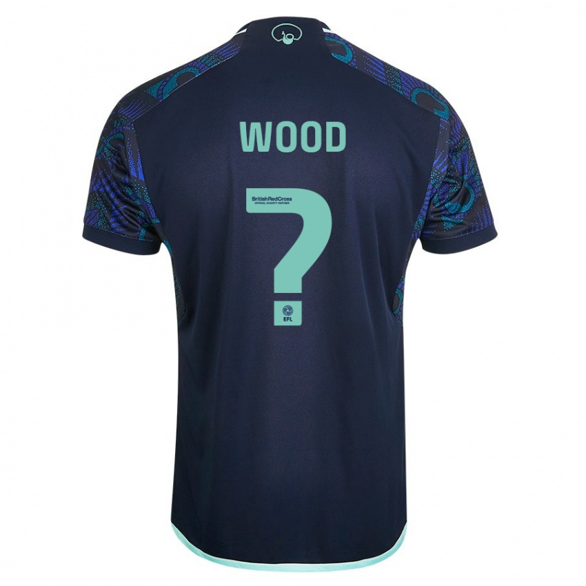 Niño Camiseta Oliver Wood #0 Azul 2ª Equipación 2023/24 La Camisa Argentina
