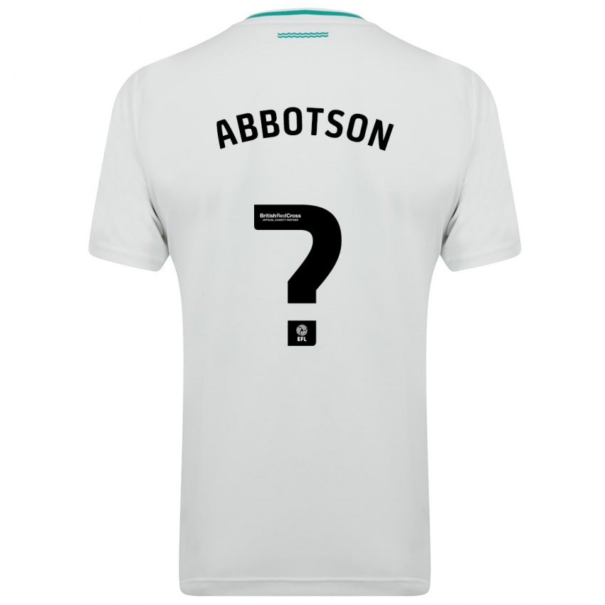 Niño Camiseta Oscar Abbotson #0 Blanco 2ª Equipación 2023/24 La Camisa Argentina