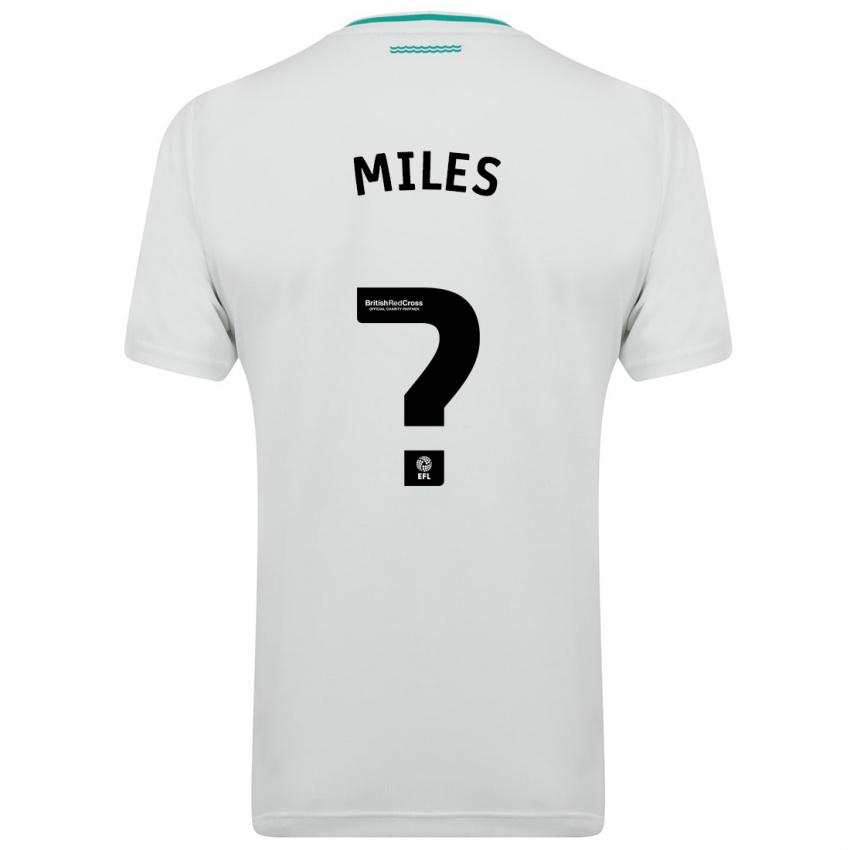 Niño Camiseta Harrison Miles #0 Blanco 2ª Equipación 2023/24 La Camisa Argentina